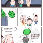 有一天掉下来个西瓜